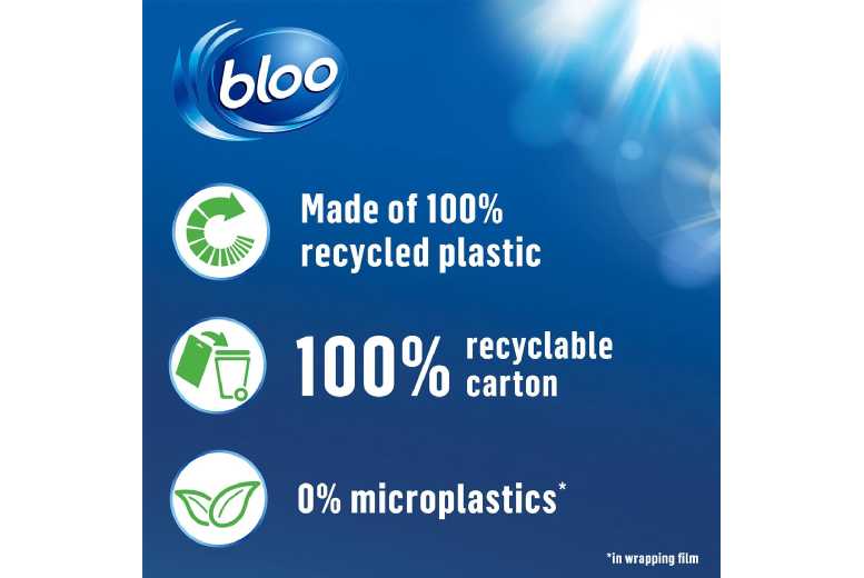 Bloo Blue Clean+Fresh Toilet Blocks – Stain-Removing, Long-Lasting, Fresh Scent – Pack of 7/14 | Wowcher