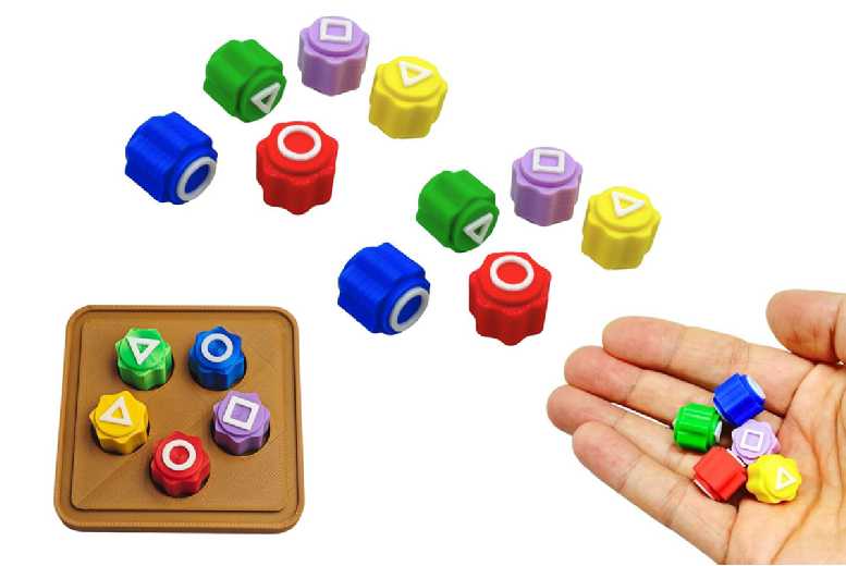 5 Pieces Gonggi Korean Pebble Toy Korean Pebble Catching Game | Wowcher