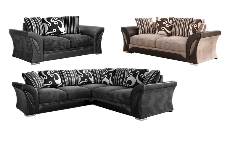 Birmingham Modern Chenille Fabric Corner Sofa Set – 5-Seater, Contemporary Fabric Sofas | Wowcher Birmingham Modern Chenille Fabric Corner Sofa Set – 5-Seater, Contemporary Fabric Sofas | Wowcher