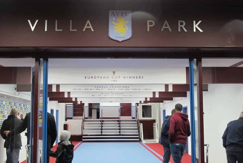 Aston Villa Football Stadium Tour for One – Pitchside Access, Lanyard & Behind-the-Scenes at Villa Park – School Holiday Availability! | Wowcher