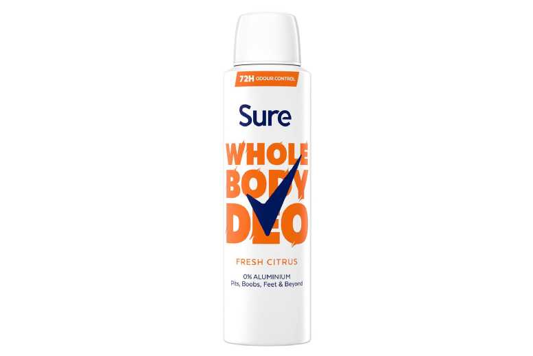 Sure Citrus Bundle Spray, Stick & Cream Aluminium-Free Women | Wowcher