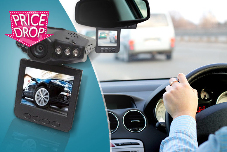 £14.99 instead of £99.99 (from eGlobal Shoppers) for an in-car accident camera - get some added security on the road and save 85%