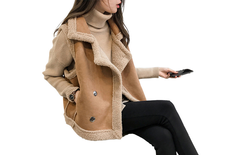 Unisex Brown Thermal Fleece-Lined Faux Suede Parka Jacket – Classic Fit, 6 Sizes, 3 Colours | Wowcher Unisex Brown Thermal Fleece-Lined Faux Suede Parka Jacket – Classic Fit, 6 Sizes, 3 Colours | Wowcher