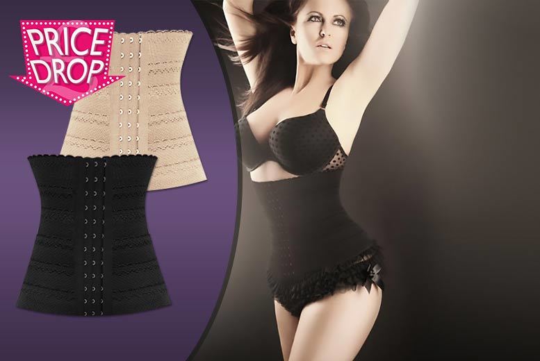 £9.99 instead of £44.95 (from Who Runs The World) for a 'pin-up waist trainer' - choose from two colours and save up to 78%