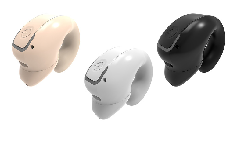 Single Ear Wireless Bluetooth Headphones – Clip-On, Lightweight, Noise Cancelling, HIFI Stereo, IPX5 Water-Resistant, 8-Hour Battery | Wowcher