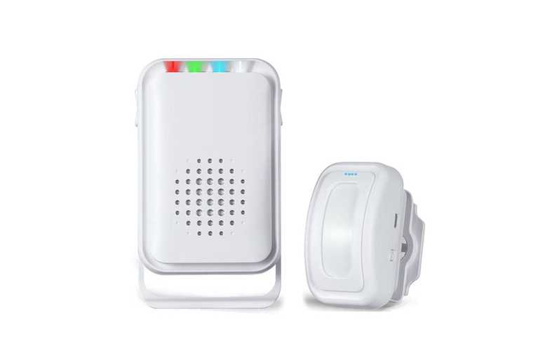Wireless Motion Sensor Alarm System – Smart Doorbell, Welcome Chime & Intruder Alert, 8m Range | Wowcher Wireless Motion Sensor Alarm System – Smart Doorbell, Welcome Chime & Intruder Alert, 8m Range | Wowcher