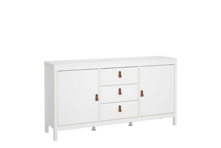 Elegant Sideboard with 2 Cabinets & 3 Drawers for Stylish Storage | Wowcher