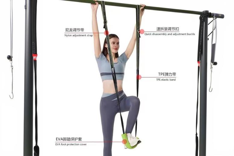 Height-Adjustable Pull-Up Bands for Home Gym – Black or Green! | Wowcher