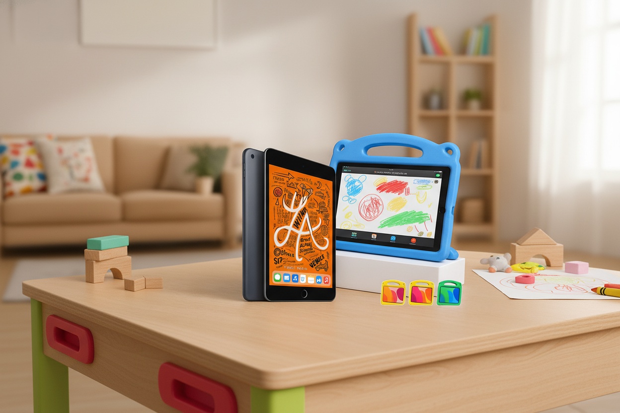 Portable iPad Mini 1st Gen with Kids Case - High Performance Tablet | Wowcher