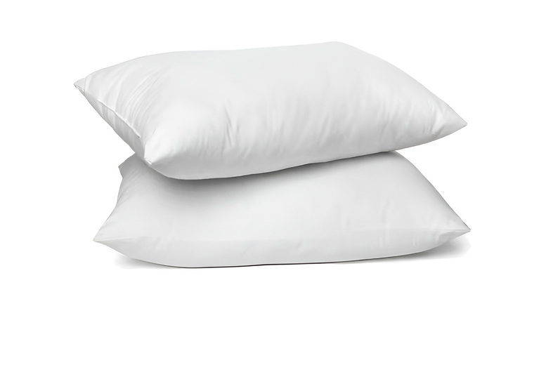 Anti-Allergy Polycotton Pillows - Set of 2, Large, Machine Washable, Soft & Breathable | Wowcher