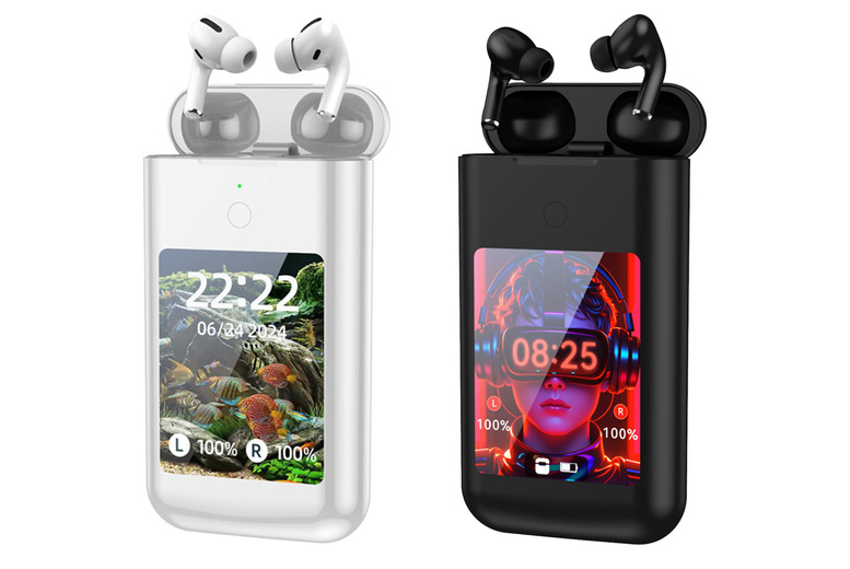 3-in-1 Smart Bluetooth Wireless Earbuds with Power Bank – Black or White | Wowcher