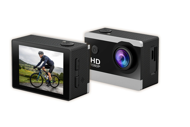 170° Wide Angle Waterproof Action Cam – 1080P Sports Camera with Image Stabilisation | Wowcher