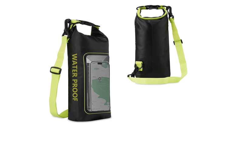 Unisex White 2L Waterproof Touch Screen Dry Bag – Lightweight PVC, 6 Colours, Adventure-Ready | Wowcher