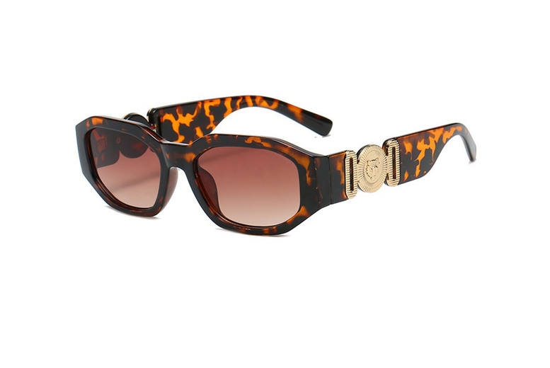 Unisex   Medusa Biggie Sunglasses, Brown | Wowcher