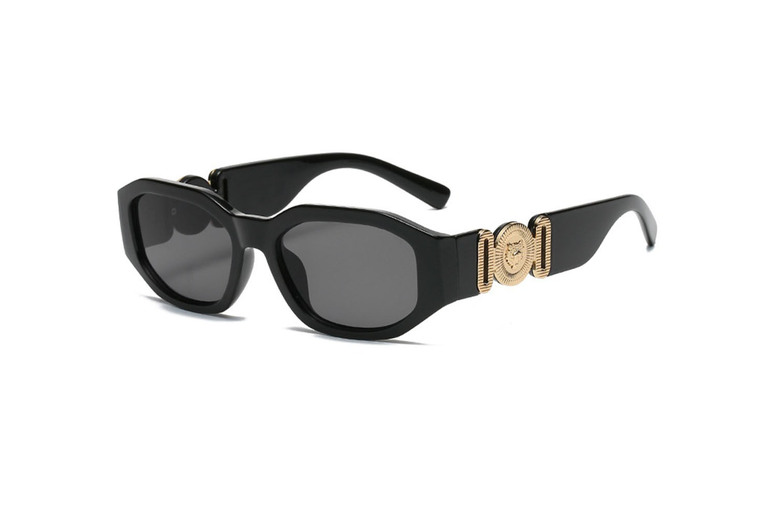 Unisex   Medusa Biggie Sunglasses, Black | Wowcher