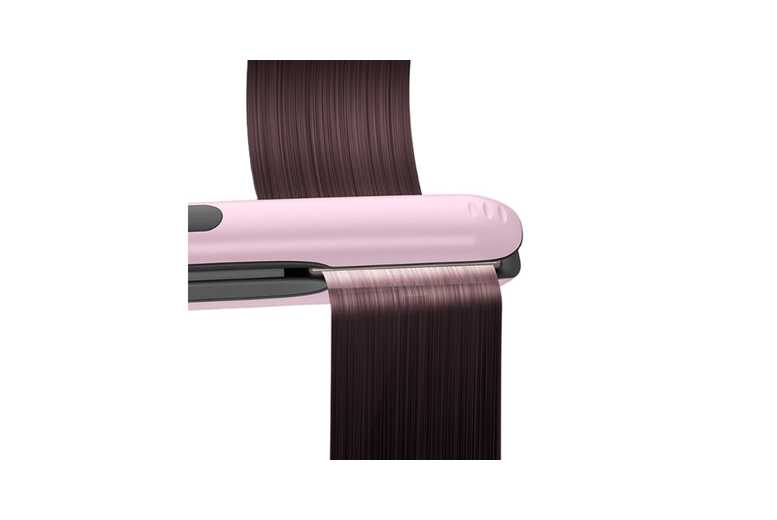 2-in-1 Cordless Hair Straightener & Curler – For All Hair Types, Anti-Frizz | Wowcher
