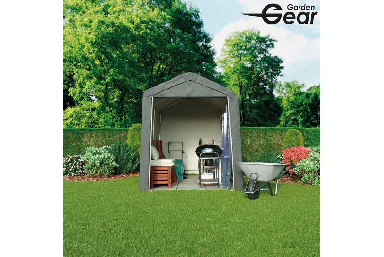 Heavy-Duty 8x12FT Portable Storage Shed – Weatherproof Polyethylene & Steel Garden Building | Wowcher Heavy-Duty 8x12FT Portable Storage Shed – Weatherproof Polyethylene & Steel Garden Building | Wowcher