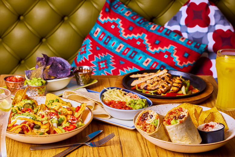 Chiquito: Two Course Mexican Dining for 2 at 10 Locations - No Booking Required! | Wowcher