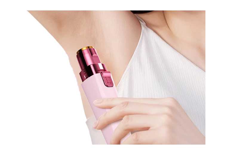 2-in-1 Electric Facial Hair Remover & Eyebrow Trimmer for Women – Pain-Free, Cordless, Sensitive Skin, Face & Brows | Wowcher