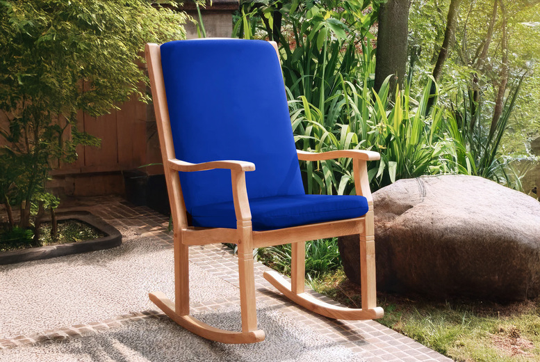 Waterproof Garden High Back Seater Cushion – 7 Colours | Wowcher