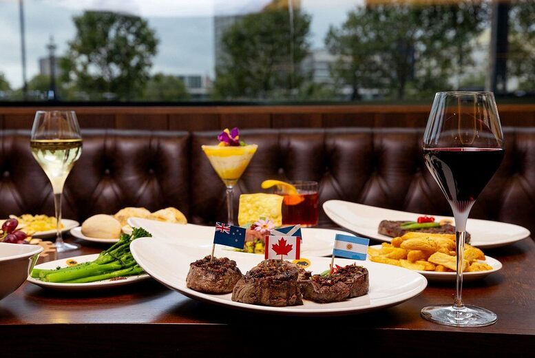 2 Course Steak Dining with Fries & Glass of Prosecco For 2 at TDQ Steaks, Embankment – London! | Wowcher