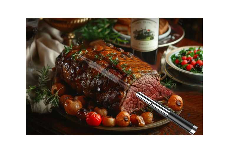 Wireless Digital Meat Thermometer with App Control | Wowcher Wireless Digital Meat Thermometer with App Control | Wowcher