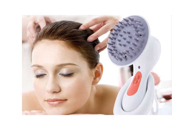 Electric Scalp Massager for Anti-Hair Loss & Stress Relief | Wowcher Electric Scalp Massager for Anti-Hair Loss & Stress Relief | Wowcher