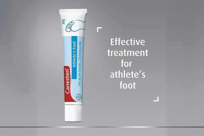 Canesten Athlete’s Foot Cream – Antifungal Treatment, 30g | Wowcher