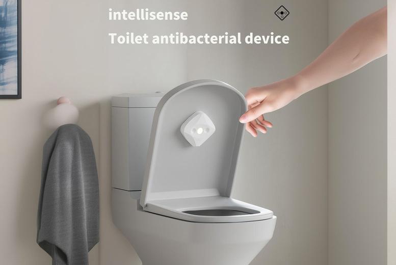 USB Rechargeable UVC Night Light – Portable Toilet Steriliser | Wowcher