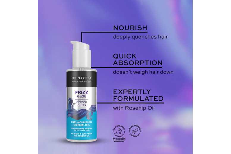 John Frieda Dream Curls Defining Crème with Abyssinian Oil, 150ml | Wowcher John Frieda Dream Curls Defining Crème with Abyssinian Oil, 150ml | Wowcher