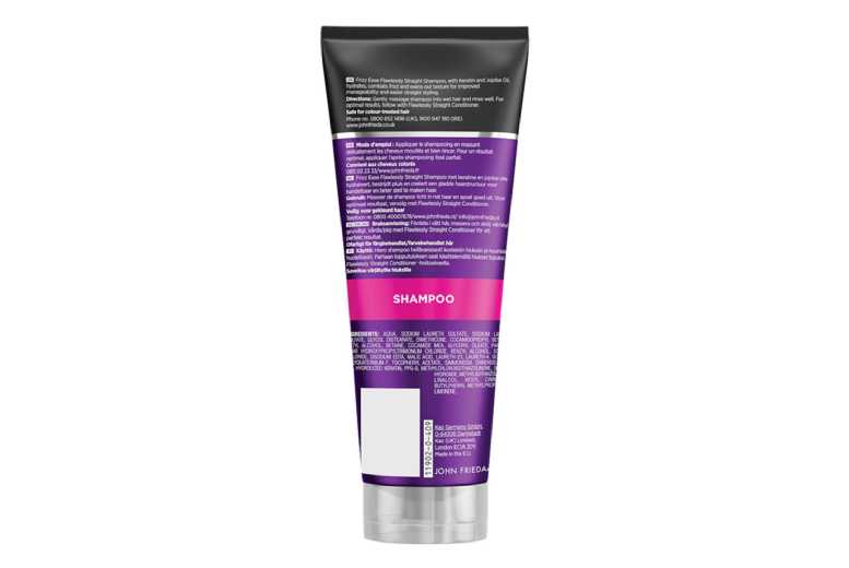 John Frieda Flawlessly Straight Anti-Frizz Shampoo & Conditioner Duo – For Wavy & Curly Hair | Wowcher
