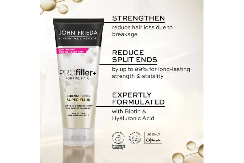John Frieda Profiller+ Super Fluid 100ml – Volumizing Hair Treatment | Wowcher