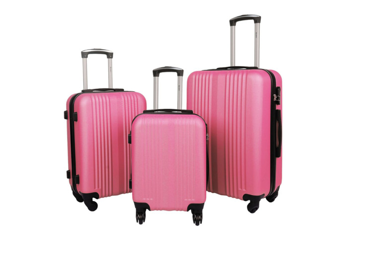 3pc Striped Luggage Set – Durable Hardshell Suitcases for Summer Adventures | Wowcher 3pc Striped Luggage Set – Durable Hardshell Suitcases for Summer Adventures | Wowcher