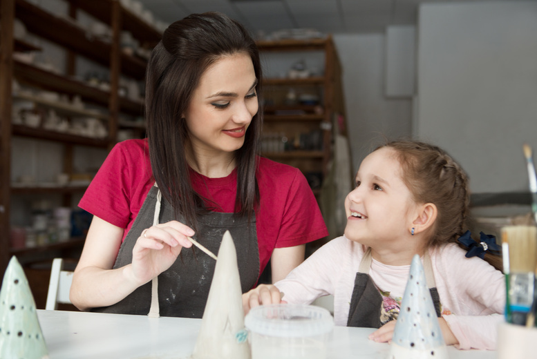 2-Hour Pottery Painting Session for up to 4 People – Tilly Pots, Nottingham | Wowcher