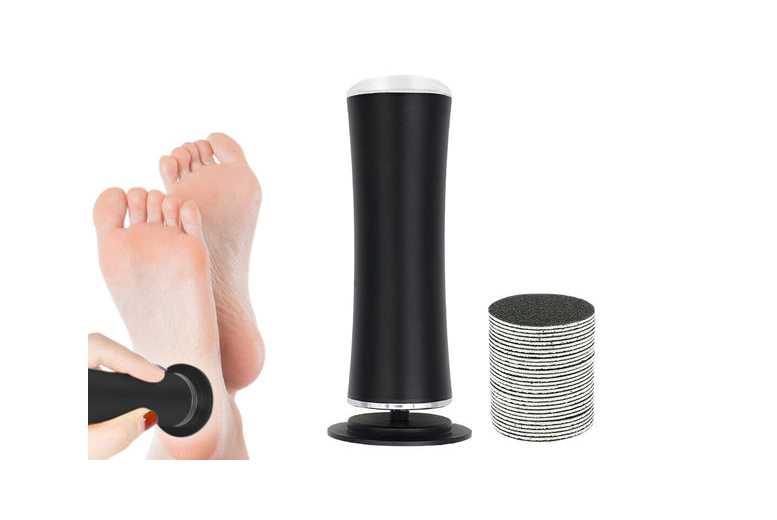 Professional Electric Foot Grinder Callus Remover – Advanced Pedicure Tool, USB Rechargeable, Compact Design | Wowcher