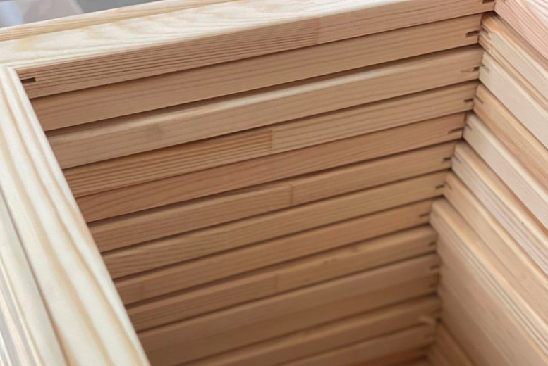 Personalised Canvas Wall Art – Handmade Pinewood Frame, Custom Photo Print, Large A0 30″ x 40″ Statement Piece | Wowcher