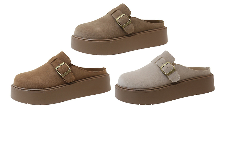 Women’s PU Platform Loafers – Slip-On, All-Season Comfort, Casual Minimalist Shoes (UK Sizes 3-6, Brown/Beige/Khaki) | Wowcher Women’s PU Platform Loafers – Slip-On, All-Season Comfort, Casual Minimalist Shoes (UK Sizes 3-6, Brown/Beige/Khaki) | Wowcher