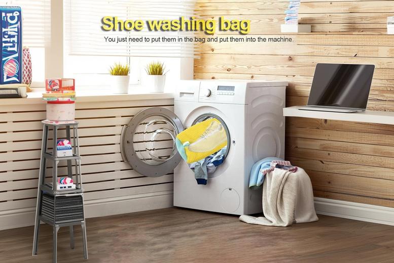 Set of 2 Shoe Washing Bags for Washing Machine | Wowcher