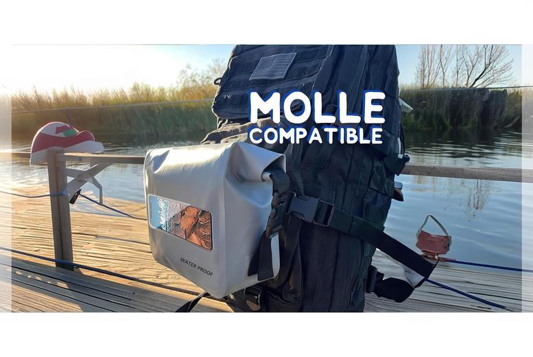 3L Waterproof PVC-Coated Dry Bag – Heavy-Duty Camping Gear | Wowcher