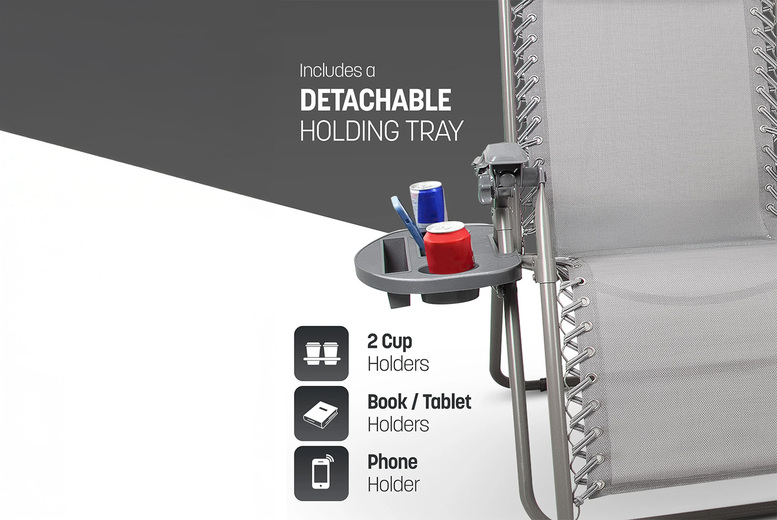 Heavy Textoline Zero Gravity Garden Chairs Deal LivingSocial