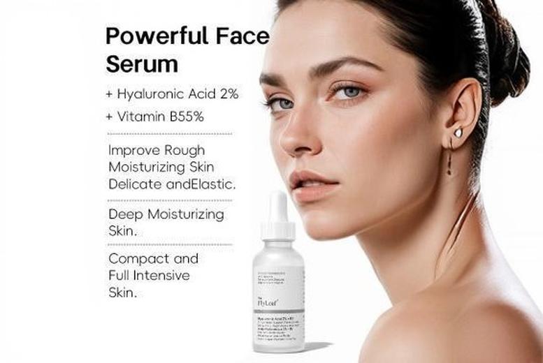 Hyaluronic Acid Multi-Depth Hydration Serum – Deep Moisture, Barrier Support, For All Skin Types | Wowcher