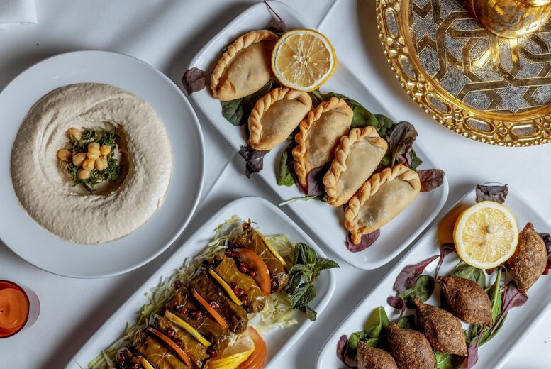 11-Course Lebanese Mezze Tasting Menu with Wine for Two at Yamal Alsham | Wowcher