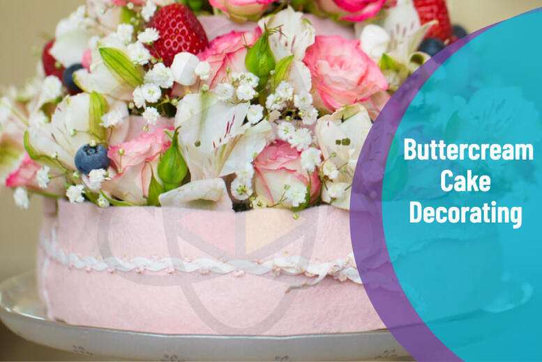 Buttercream Cake Decorating Online Course with QLS & CPD Certificate | Wowcher