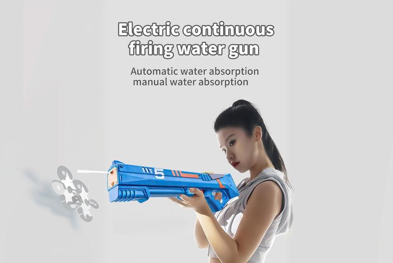 Pulse Strobe Electric Water Blaster – Outdoor Water Game with LED Lights, Rechargeable Battery, Multiple Spray Modes, Ages 7-14 | Wowcher Pulse Strobe Electric Water Blaster – Outdoor Water Game with LED Lights, Rechargeable Battery, Multiple Spray Modes, Ages 7-14 | Wowcher