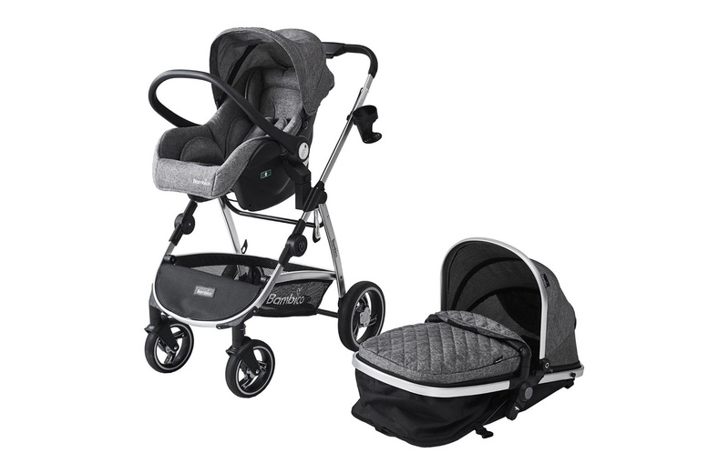 3-in-1 Deluxe Pushchair Stroller – 3 Colours | Wowcher 3-in-1 Deluxe Pushchair Stroller – 3 Colours | Wowcher