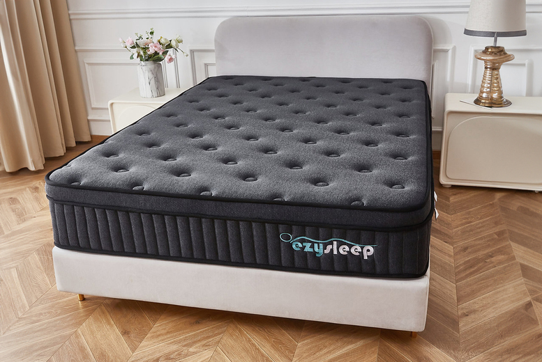 Ezy Sleep Onyx Spring Foam Hybrid Mattress – 24cm or 30cm & 6 Sizes! | Wowcher Ezy Sleep Onyx Spring Foam Hybrid Mattress – 24cm or 30cm & 6 Sizes! | Wowcher