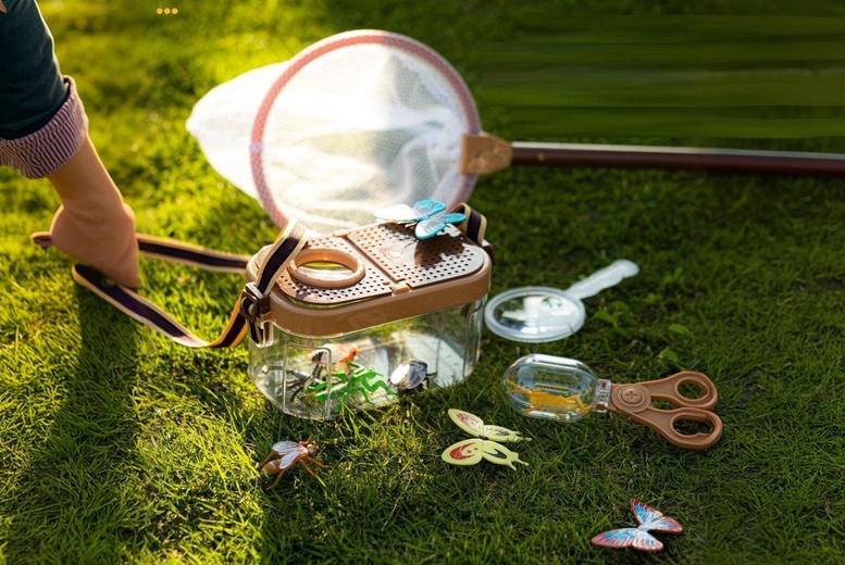 Kids’ Outdoor Explorer & Camper Role Play Toy Set – Ages 4-6, Imaginative Outdoor Play, Educational STEM Kit | Wowcher