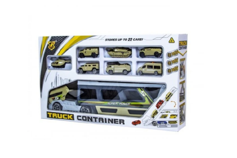 Children's 8pc Military Vehicle Toy Set - Imaginative Army Play, Ages 3+, Outdoor & Indoor Fun | Wowcher