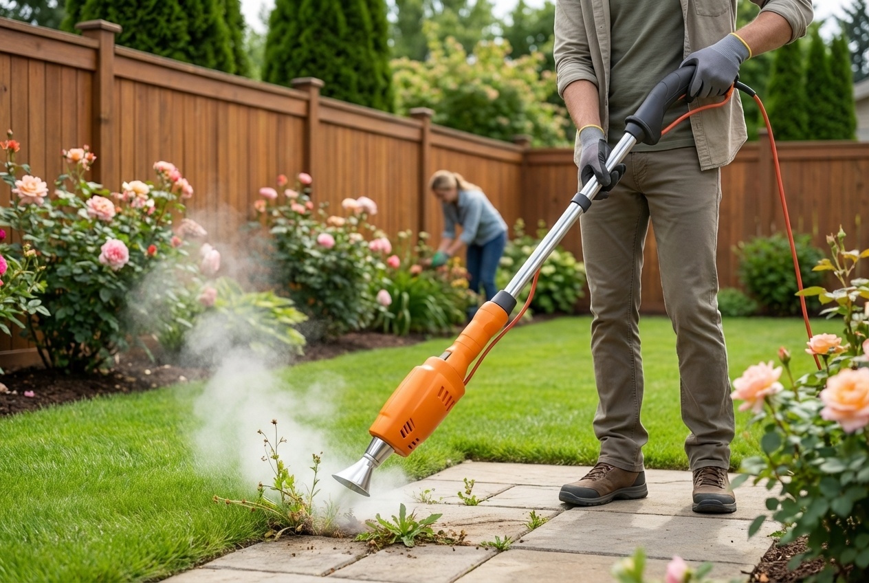 2000W Heavy-Duty Electric Garden Weed Burner | Wowcher