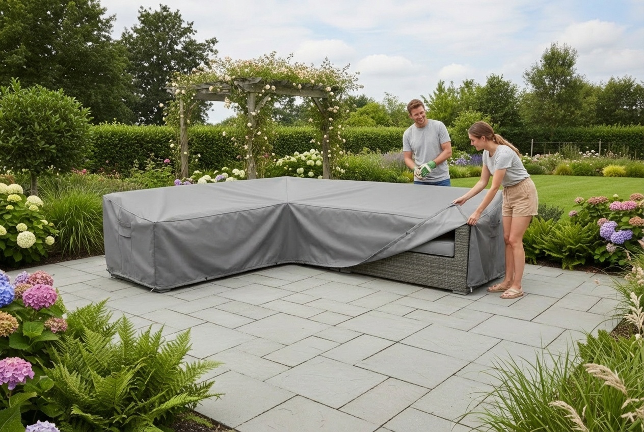 Heavy Duty Waterproof Outdoor Patio Furniture Cover Protector | Wowcher
